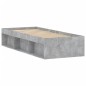 vidaXL Bettgestell Betongrau 75x190 cm vidaXL Bettgestell Betongrau 75x190 cm