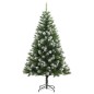 vidaXL Künstlicher Weihnachtsbaum Klappbar 300 LEDs & Kugeln 240 cm vidaXL Künstlicher Weihnachtsbaum Klappbar 300 LEDs & Kugeln 240 cm