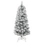 vidaXL Künstlicher Weihnachtsbaum Klappbar 150 LEDs & Kugeln 120 cm vidaXL Künstlicher Weihnachtsbaum Klappbar 150 LEDs & Kugeln 120 cm
