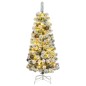 vidaXL Künstlicher Weihnachtsbaum Klappbar 150 LEDs & Kugeln 150 cm vidaXL Künstlicher Weihnachtsbaum Klappbar 150 LEDs & Kugeln 150 cm