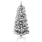vidaXL Künstlicher Weihnachtsbaum Klappbar 150 LEDs & Kugeln 150 cm vidaXL Künstlicher Weihnachtsbaum Klappbar 150 LEDs & Kugeln 150 cm