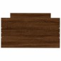 vidaXL Bettgestell Braun Eichen-Optik 75x190 cm Holzwerkstoff vidaXL Bettgestell Braun Eichen-Optik 75x190 cm Holzwerkstoff