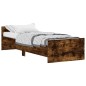 vidaXL Bettgestell Räuchereiche 75x190 cm Holzwerkstoff vidaXL Bettgestell Räuchereiche 75x190 cm Holzwerkstoff