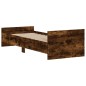 vidaXL Bettgestell Räuchereiche 75x190 cm Holzwerkstoff vidaXL Bettgestell Räuchereiche 75x190 cm Holzwerkstoff