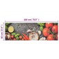 vidaXL Küchenteppich Waschbar Gemüse 60x180 cm Samt vidaXL Küchenteppich Waschbar Gemüse 60x180 cm Samt