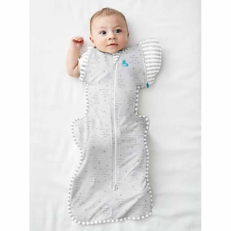 Love to Dream Pucksack Swaddle Up Transition Bag Lite Stufe 2 M Grau