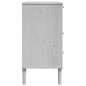 vidaXL Schubladenkommode SENJA Rattan-Look Weiß 80x40x80 Kiefernholz vidaXL Schubladenkommode SENJA Rattan-Look Weiß 80x40x80 Kiefernholz