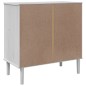 vidaXL Schubladenkommode SENJA Rattan-Look Weiß 80x40x80 Kiefernholz vidaXL Schubladenkommode SENJA Rattan-Look Weiß 80x40x80 Kiefernholz