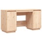 vidaXL Schreibtisch 140x50x75 cm Massivholz Kiefer vidaXL Schreibtisch 140x50x75 cm Massivholz Kiefer