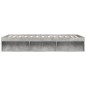 vidaXL Bettgestell Betongrau 140x190 cm vidaXL Bettgestell Betongrau 140x190 cm