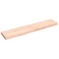 Waschtischplatte 140x30x6 cm Massivholz Unbehandelt Waschtischplatte 140x30x6 cm Massivholz Unbehandelt