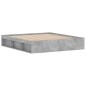vidaXL Bettgestell Betongrau 180x200 cm vidaXL Bettgestell Betongrau 180x200 cm