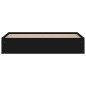 vidaXL Bettgestell Schwarz 180x200 cm vidaXL Bettgestell Schwarz 180x200 cm