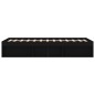 vidaXL Bettgestell Schwarz 180x200 cm vidaXL Bettgestell Schwarz 180x200 cm
