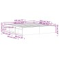 vidaXL Bettgestell Schwarz 180x200 cm vidaXL Bettgestell Schwarz 180x200 cm