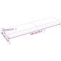 Waschtischplatte 140x30x6 cm Massivholz Unbehandelt Waschtischplatte 140x30x6 cm Massivholz Unbehandelt