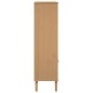 vidaXL Bücherschrank SENJA Rattan-Look Braun 90x35x130 cm Kiefernholz vidaXL Bücherschrank SENJA Rattan-Look Braun 90x35x130 cm Kiefernholz