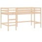 vidaXL Kinderhochbett mit Leiter 80x200 cm Massivholz Kiefer vidaXL Kinderhochbett mit Leiter 80x200 cm Massivholz Kiefer
