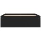 vidaXL Bettgestell Schwarz 120x190 cm vidaXL Bettgestell Schwarz 120x190 cm