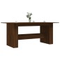 vidaXL Esstisch Braun Eichen-Optik 180x90x76 cm Holzwerkstoff vidaXL Esstisch Braun Eichen-Optik 180x90x76 cm Holzwerkstoff