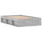 vidaXL Bettgestell Betongrau 120x200 cm vidaXL Bettgestell Betongrau 120x200 cm