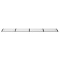 vidaXL Türvordach Schwarz 400x100 cm Polycarbonat vidaXL Türvordach Schwarz 400x100 cm Polycarbonat