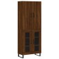 vidaXL Highboard Braun Eichen-Optik 69,5x34x180 cm Holzwerkstoff vidaXL Highboard Braun Eichen-Optik 69,5x34x180 cm Holzwerkstoff