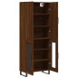 vidaXL Highboard Braun Eichen-Optik 69,5x34x180 cm Holzwerkstoff vidaXL Highboard Braun Eichen-Optik 69,5x34x180 cm Holzwerkstoff