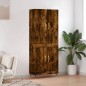 vidaXL Highboard Räuchereiche 69,5x34x180 cm Holzwerkstoff vidaXL Highboard Räuchereiche 69,5x34x180 cm Holzwerkstoff