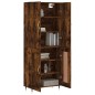 vidaXL Highboard Räuchereiche 69,5x34x180 cm Holzwerkstoff vidaXL Highboard Räuchereiche 69,5x34x180 cm Holzwerkstoff