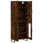 vidaXL Highboard Räuchereiche 69,5x34x180 cm Holzwerkstoff vidaXL Highboard Räuchereiche 69,5x34x180 cm Holzwerkstoff