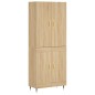 vidaXL Highboard Sonoma-Eiche 69,5x34x180 cm Holzwerkstoff vidaXL Highboard Sonoma-Eiche 69,5x34x180 cm Holzwerkstoff