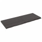 Waschtischplatte Dunkelgrau 160x60x6 cm Massivholz Behandelt Waschtischplatte Dunkelgrau 160x60x6 cm Massivholz Behandelt