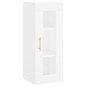 vidaXL Highboard Weiß 34,5x34x180 cm Holzwerkstoff vidaXL Highboard Weiß 34,5x34x180 cm Holzwerkstoff