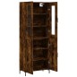 vidaXL Highboard Räuchereiche 69,5x34x180 cm Holzwerkstoff vidaXL Highboard Räuchereiche 69,5x34x180 cm Holzwerkstoff