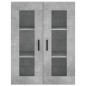 vidaXL Highboard Betongrau 69,5x34x180 cm Holzwerkstoff vidaXL Highboard Betongrau 69,5x34x180 cm Holzwerkstoff