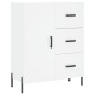 vidaXL Highboard Weiß 69,5x34x180 cm Holzwerkstoff vidaXL Highboard Weiß 69,5x34x180 cm Holzwerkstoff