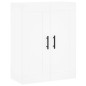 vidaXL Highboard Weiß 69,5x34x180 cm Holzwerkstoff vidaXL Highboard Weiß 69,5x34x180 cm Holzwerkstoff