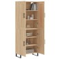 vidaXL Highboard Sonoma-Eiche 69,5x34x180 cm Holzwerkstoff vidaXL Highboard Sonoma-Eiche 69,5x34x180 cm Holzwerkstoff