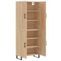 vidaXL Highboard Sonoma-Eiche 69,5x34x180 cm Holzwerkstoff vidaXL Highboard Sonoma-Eiche 69,5x34x180 cm Holzwerkstoff