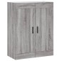 vidaXL Highboard Grau Sonoma 69,5x34x180 cm Holzwerkstoff vidaXL Highboard Grau Sonoma 69,5x34x180 cm Holzwerkstoff
