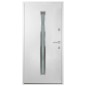 vidaXL Haustür Weiß 90x200 cm Aluminium vidaXL Haustür Weiß 90x200 cm Aluminium