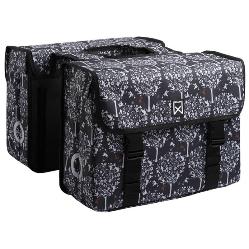 Willex Fahrradtaschen 36 L Schwarz und Braun Fantasy Trees 13961 Willex Fahrradtaschen 36 L Schwarz und Braun Fantasy Trees 13961