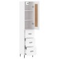 vidaXL Highboard Weiß 34,5x34x180 cm Holzwerkstoff vidaXL Highboard Weiß 34,5x34x180 cm Holzwerkstoff