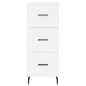 vidaXL Highboard Weiß 34,5x34x180 cm Holzwerkstoff vidaXL Highboard Weiß 34,5x34x180 cm Holzwerkstoff