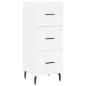 vidaXL Highboard Weiß 34,5x34x180 cm Holzwerkstoff vidaXL Highboard Weiß 34,5x34x180 cm Holzwerkstoff