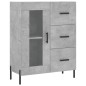 vidaXL Highboard Betongrau 69,5x34x180 cm Holzwerkstoff vidaXL Highboard Betongrau 69,5x34x180 cm Holzwerkstoff