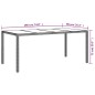 vidaXL 7-tlg. Garten-Essgruppe mit Kissen Beige Poly Rattan vidaXL 7-tlg. Garten-Essgruppe mit Kissen Beige Poly Rattan