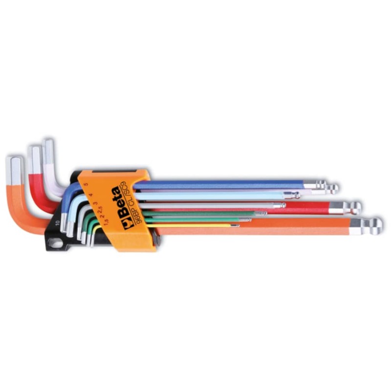 Beta Tools 9-tlg. Inbusschlüssel-Set mit Kugelkopf 96BP-CL/SC9 Beta Tools 9-tlg. Inbusschlüssel-Set mit Kugelkopf 96BP-CL/SC9