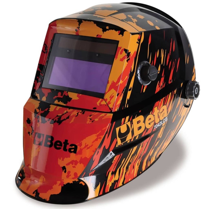 Beta Tools LCD-Schweißhelm mit Auto-Verdunklung 7042LCD 070420001 Beta Tools LCD-Schweißhelm mit Auto-Verdunklung 7042LCD 070420001